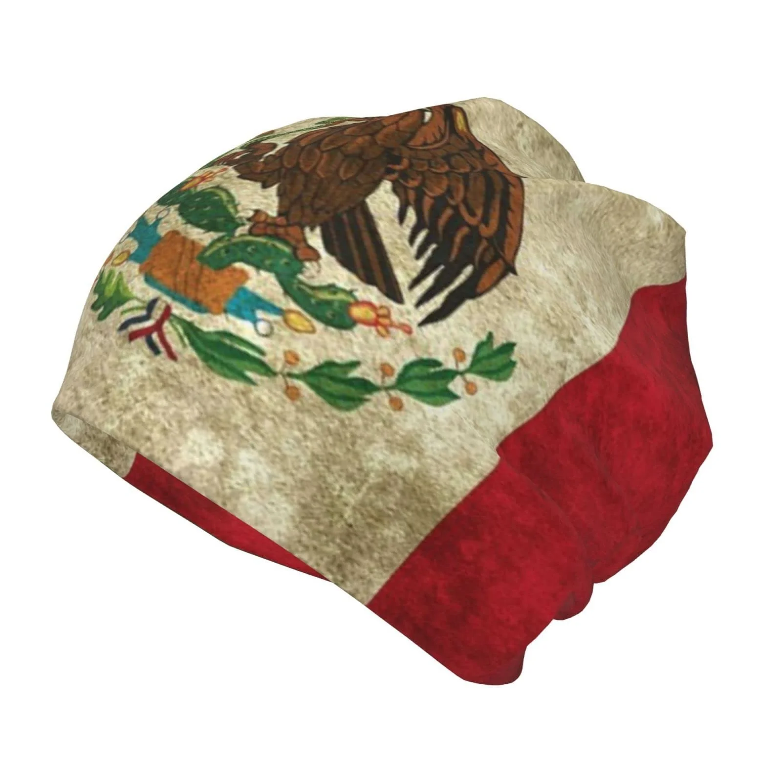 Шапка LOUJIN Retro Mexico Holy Flag Slouchy для хлопчиків і дівчаток, в'язана, one size, фото №2
