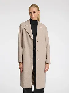 Пальто SELECTED FEMME Slfalma Wool Coat Noos Длинное synthetic.ua - Фото 1