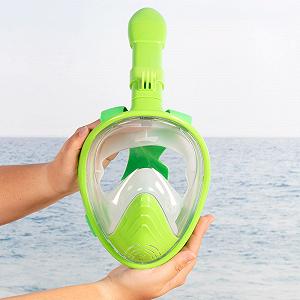 Маска для снорклінгу COLORBABY Aqua Sport, дитяча, розмір XS, зелена synthetic.ua - Фото 1