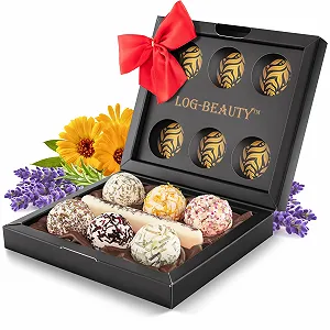 Набір бомбочок для ванни Organic 7 шт з вітаміном C - Фото 1