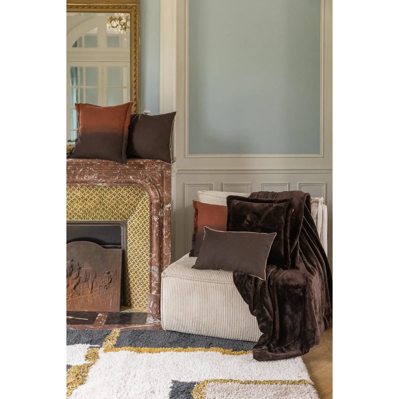 Плед Vivaraise Tender 150 x 200 см Ebony Brown 150 x 200 см, фото №2