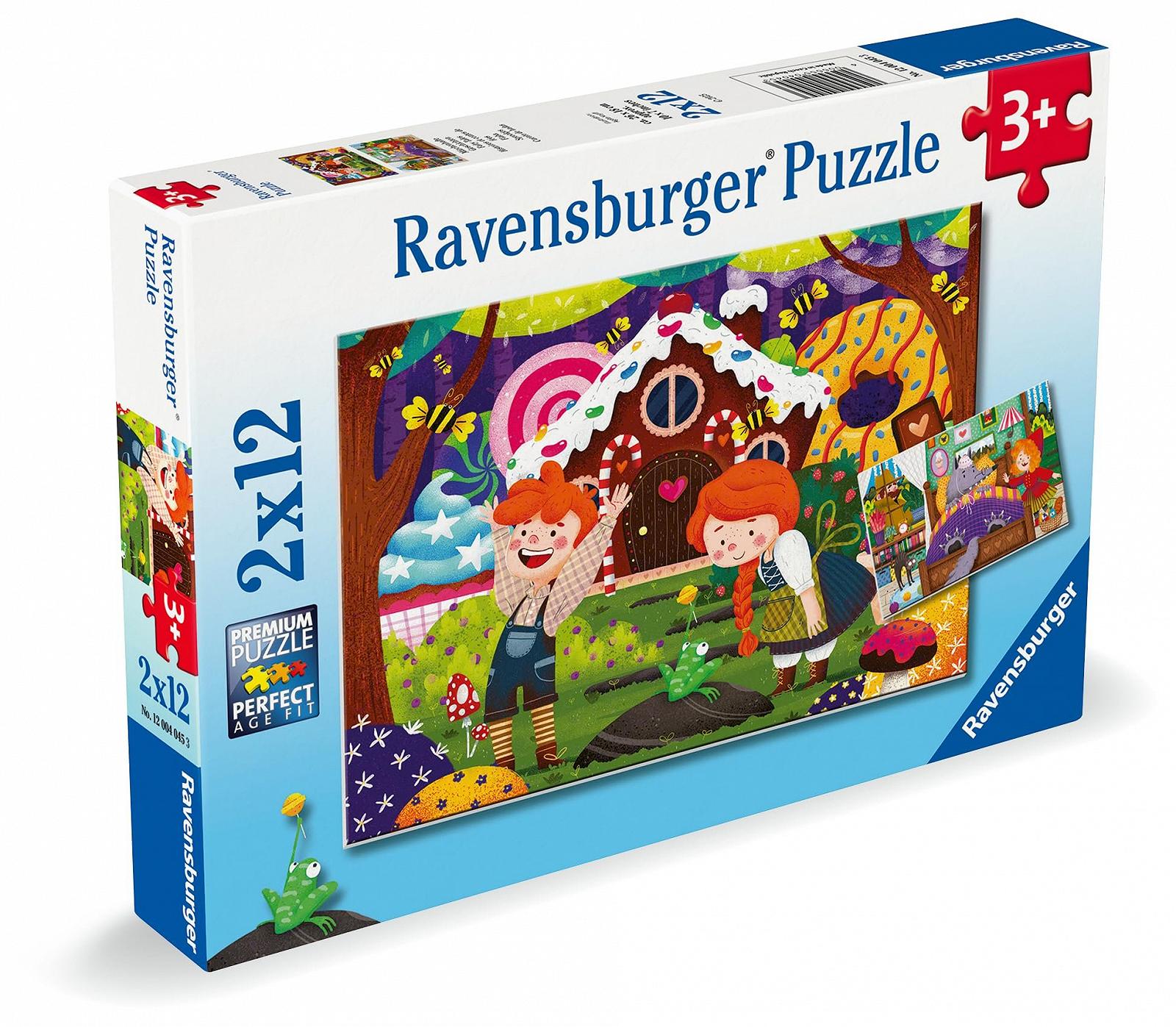 Дитячий пазл Ravensburger 12004045 Fairytale Stories 2 x 12 елементів, фото №6