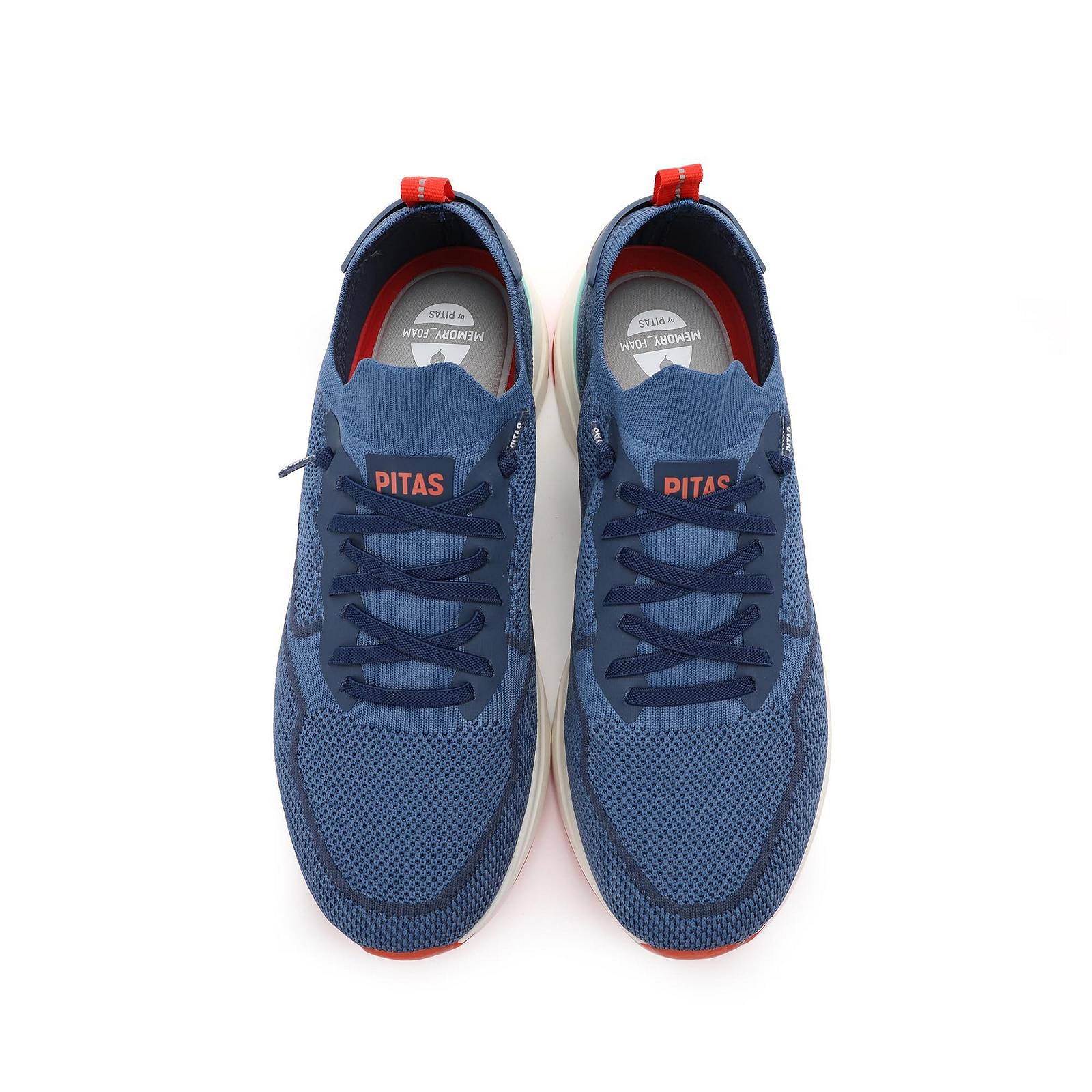 Кросівки WALK IN PITAS CUE Man Чоловічі Кросівки Плоскі Шльопанці для Чоловіків Сліпони Мокасини Повсякденне взуття Walkinpitas, фото №4