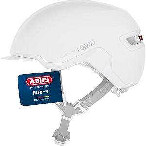 Шлем Urban ABUS HUD-Y с LED подсветкой и магнитной застежкой - Фото 1