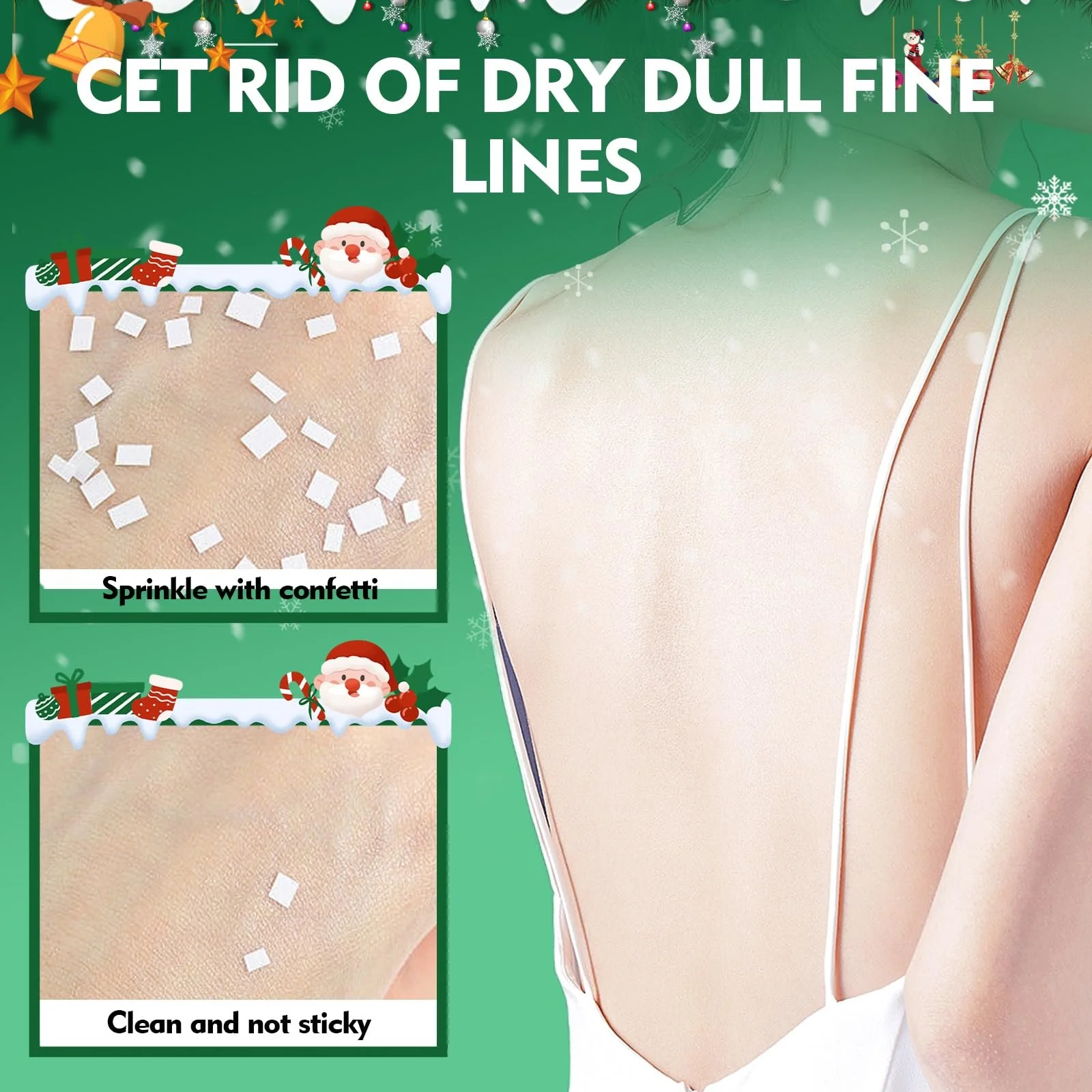 Набор подарочный Крем для рук и лосьон для тела Рождественский, с 3 кремами для рук и 2 кремами для тела, Мини крем для рук, Увлажняющий крем для сухих потрескавшихся рук и тела на зиму, Зимний подарок для женщин / мужчин / мам, фото №5