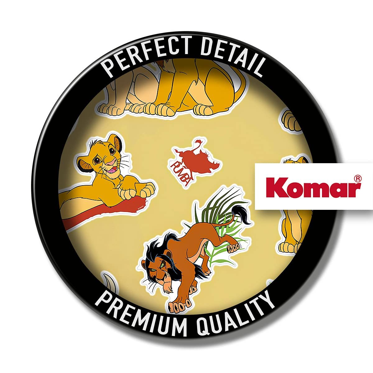 Наклейка на стену Disney Komar Lion King Circle of Life 50 x 70 см 16 шт., фото №3