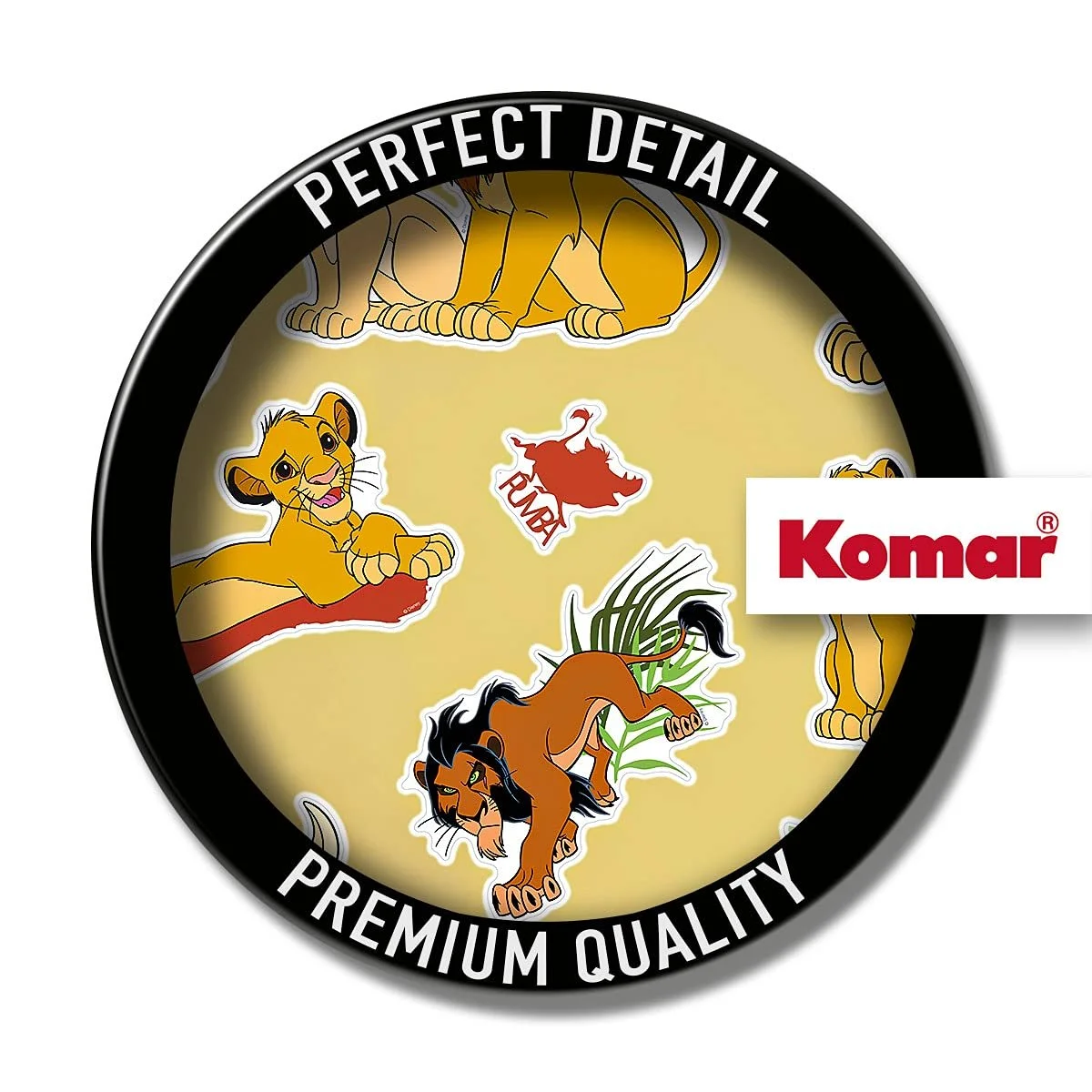 Наклейка на стіну Disney Komar Lion King Circle of Life 50 x 70 см 16 шт., фото №3