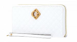 Кошелек GUESS Nerina SLG Cheque Organiser Белый - Фото 1