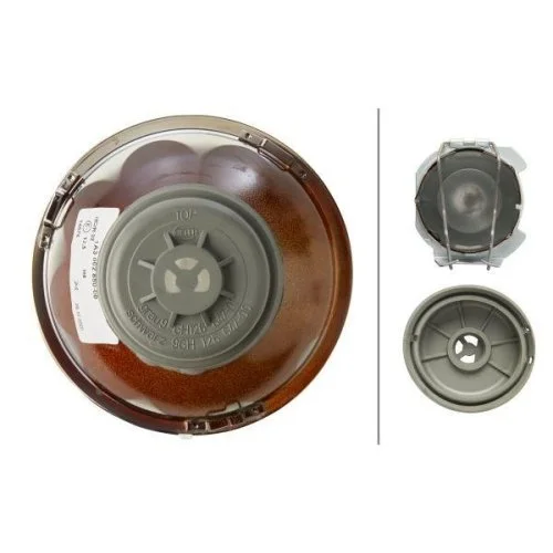 Вставка основної фари HELLA 1A3 002 850-001 для MACK STEYR, фото №2