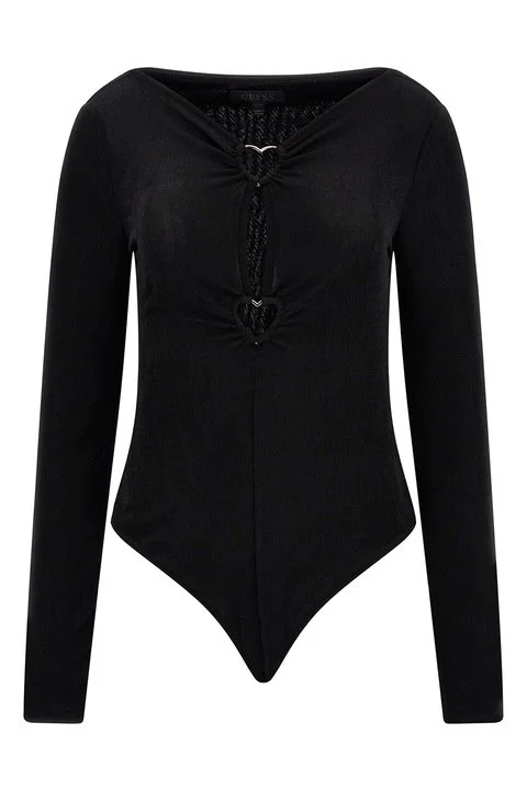 Жіночий топ Guess Jeans, Чорний, S, фото №4