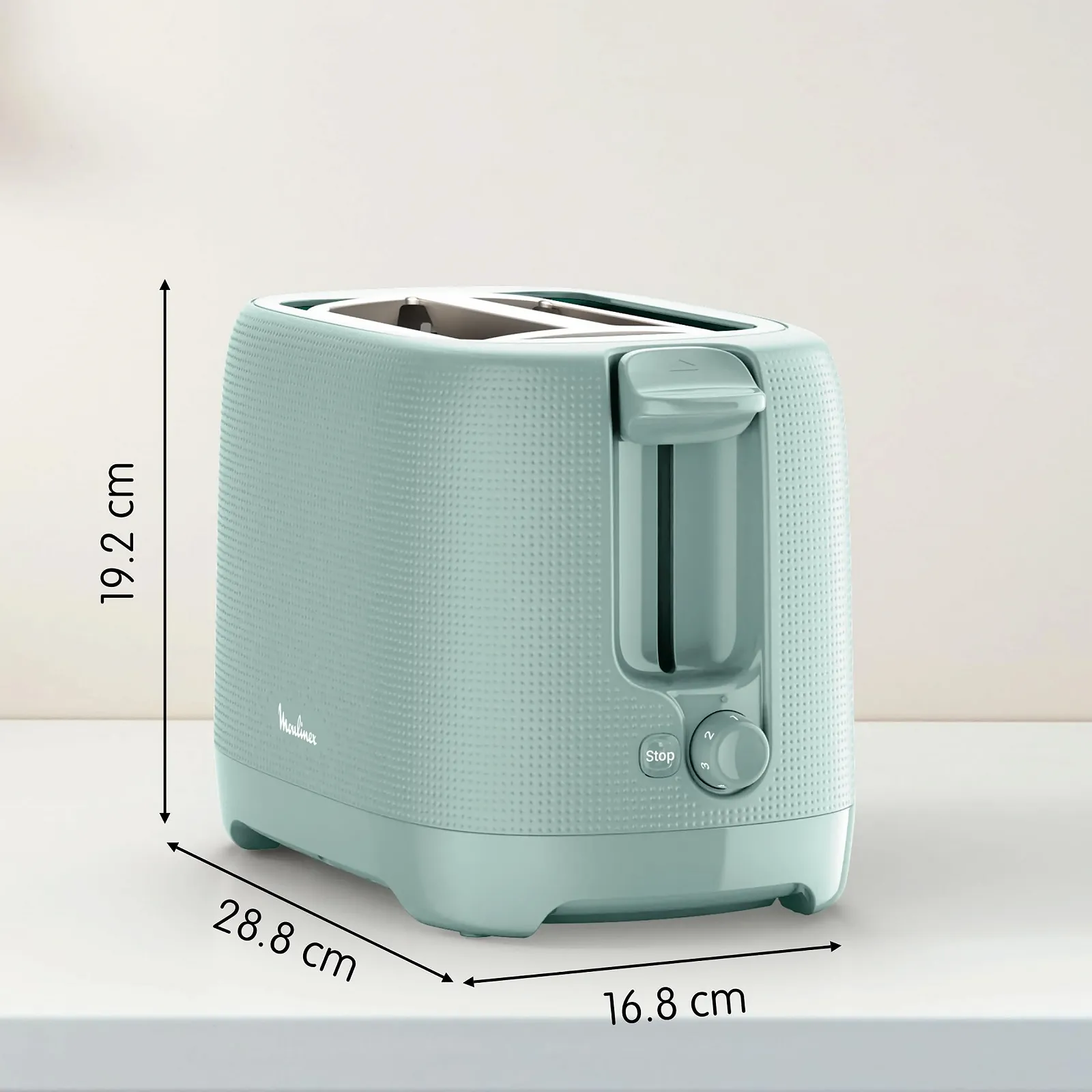 Тостер Moulinex Morning LT2M1310 Eucalyptus, фото №9
