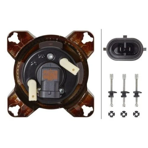 Вставка фари дальнього світла HELLA 1K0 008 191-051 для HEULIEZ CASE IH, фото №2