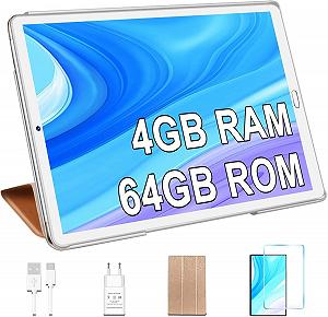 Планшет 10.1" Yestel X2 4/64Gb 8 ядер Android 11 6000 mAh Сріблястий - Фото 1