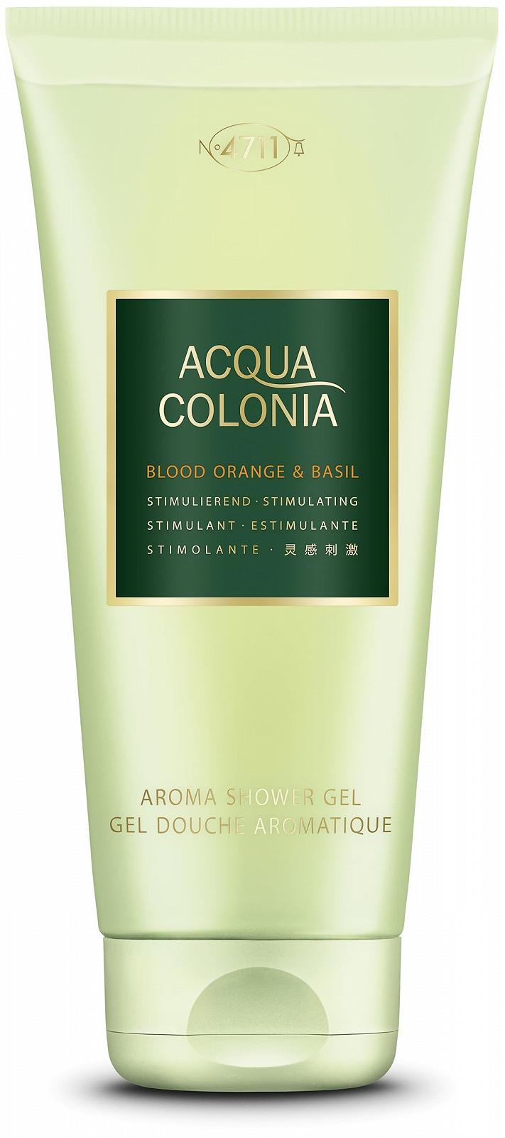 Гель для душу 4711 Acqua Colonia Blood Orange & Basil Stimulating Wellness 200 мл, фото №3 Гель для душу 4711 Acqua Colonia Blood Orange & Basil Stimulating Wellness 200 мл, фото №3
