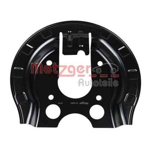 Пилозахисний кожух гальмівного диска METZGER 6115292 CITROËN PEUGEOT задня вісь ліворуч, фото №2 Пилозахисний кожух гальмівного диска METZGER 6115292 CITROËN PEUGEOT задня вісь ліворуч, фото №2