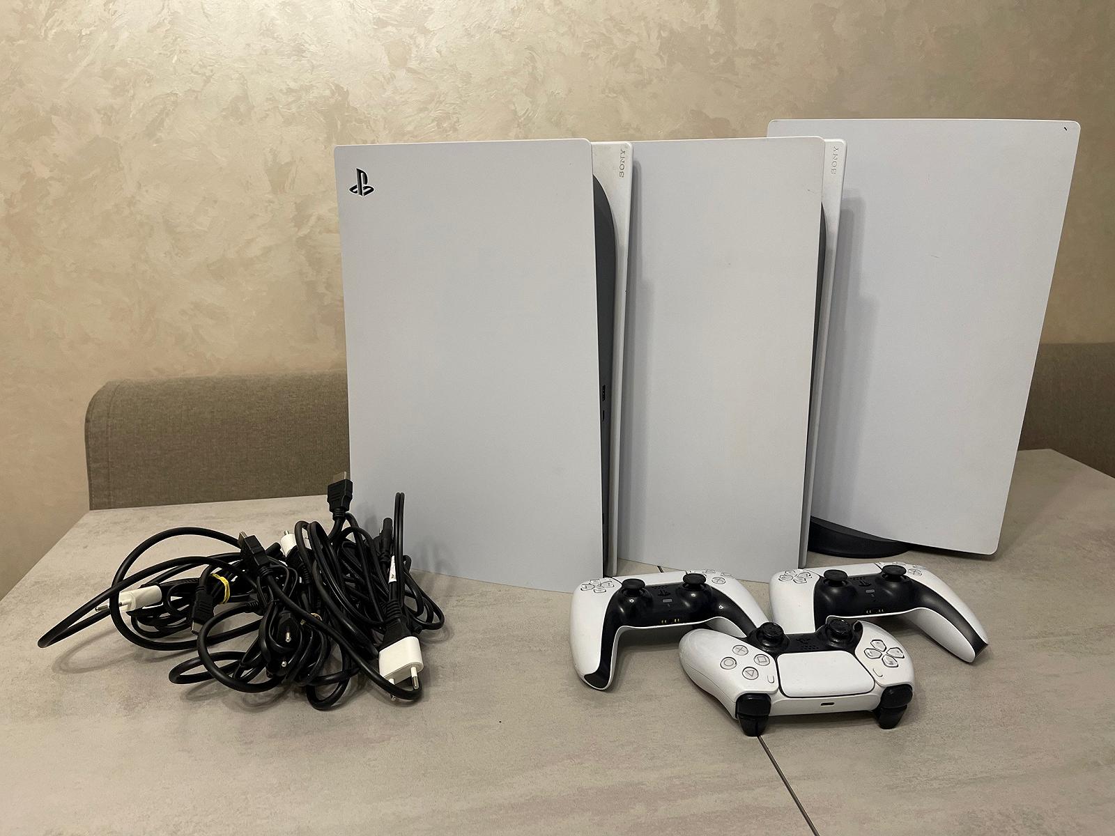 Ігрові приставки Sony Playstation PS5 CFI-1015A, Blu-ray + джойстик, фото №1