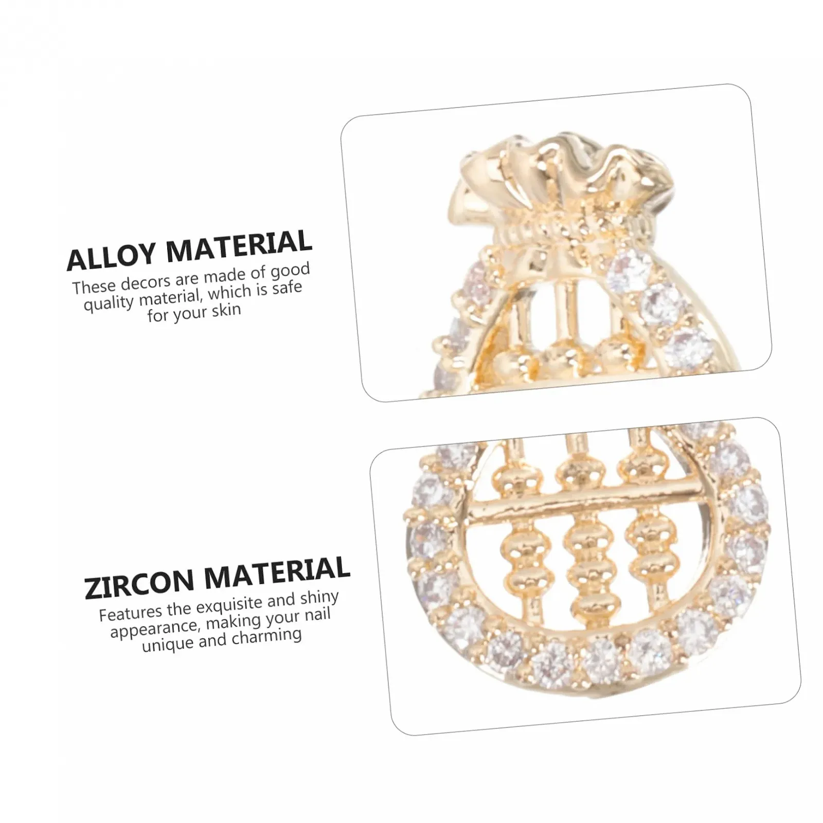 Блестки для ногтей ifundom 4 шт., фото №3