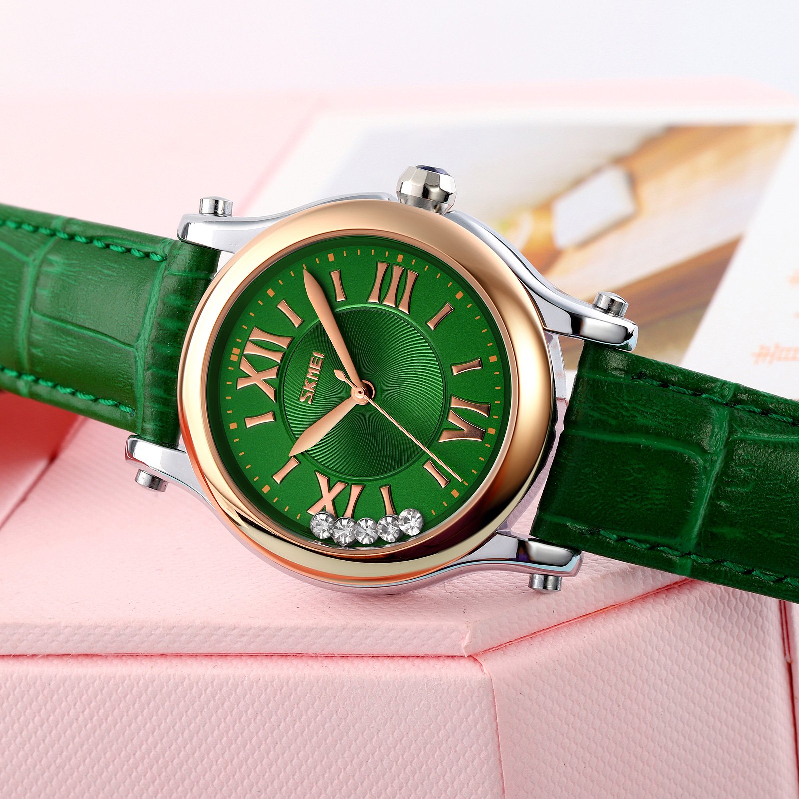 Годинник Skmei 9265GN Зелений, фото №3