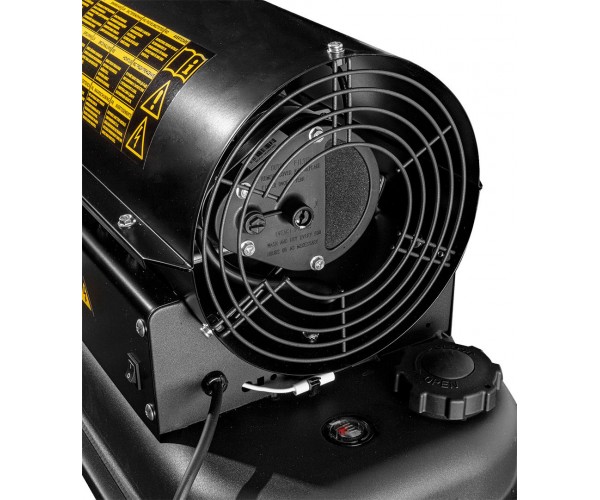 Neo Tools Теплова гармата дизель/гас 20 кВт 550 м3/год, прямого нагріву бак 19л витрата 1.9л/год, IPX4, фото №4