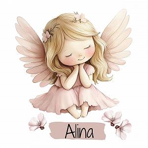 Наклейка на стіну GRAZDesign Фея Персоналізована 50 см synthetic.ua - Фото 1