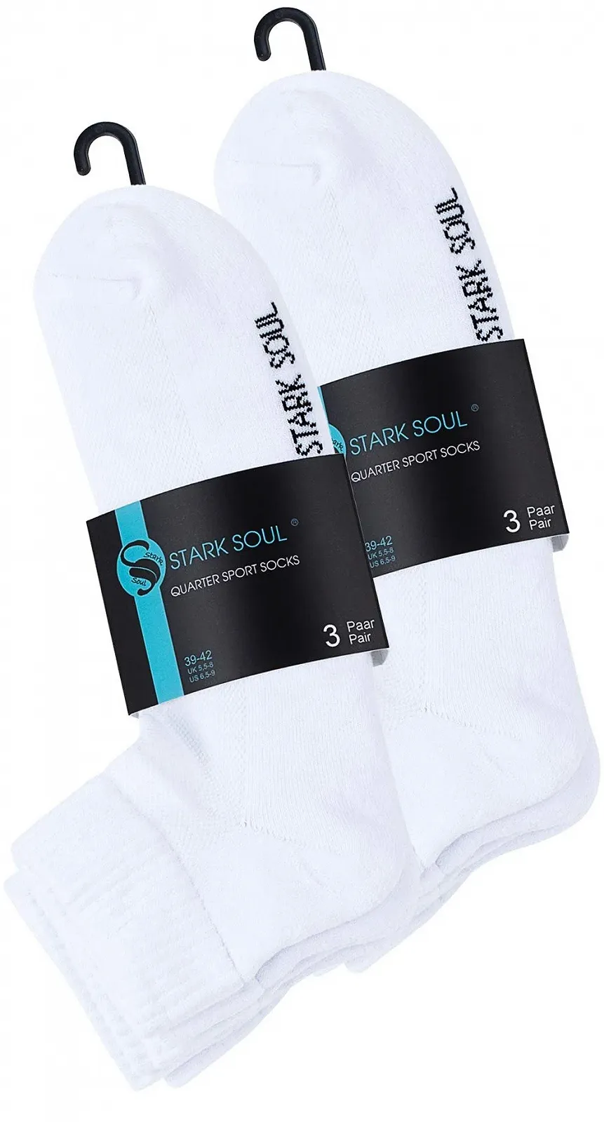 Шкарпетки спортивні STARK SOUL 6 пар (жіночі та чоловічі) укорочені, фото №4