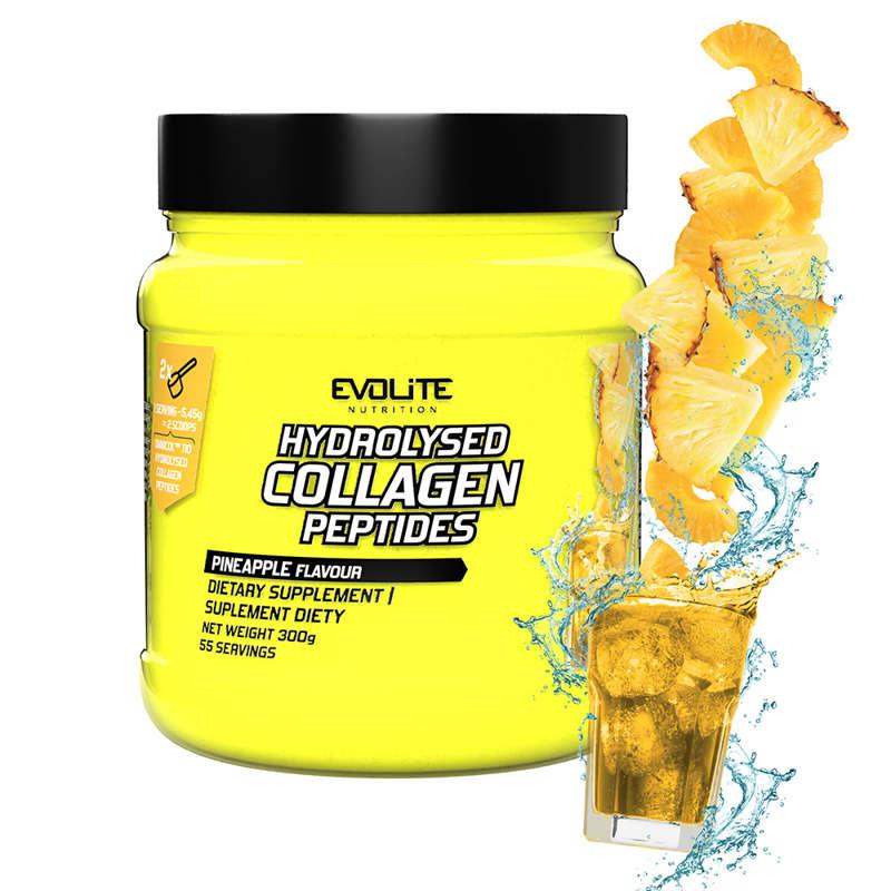 Hydrolysed Collagen Peptides 300 g pineapple, фото №1