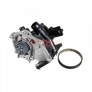 Водяной насос + комплект ремня ГРМ METZGER 4007039 оригинальная запчасть для VAG - Фото 1