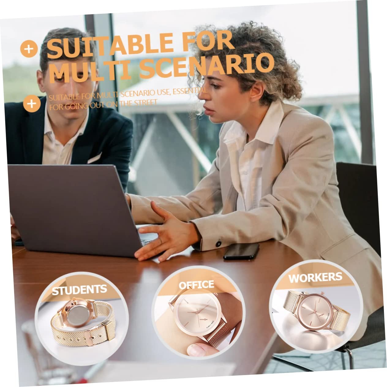 Часы кварцевые LIFKOME Женские Изящные Повседневные Деловые Часы для Девушек Ажурные Часы из Сплава Женские Часы Обычное Стеклянное Зеркало, золотой, Браслет, фото №6