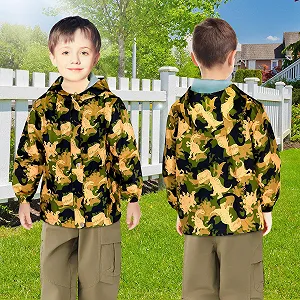 Водонепроницаемая детская куртка JinBei с капюшоном для мальчиков synthetic.ua - Фото 1