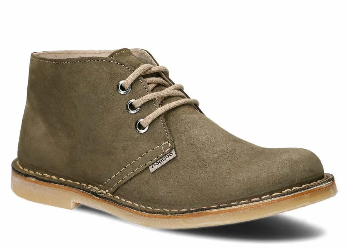 Мужские ботинки Nagaba Кожаные на шнуровке, фото №1
