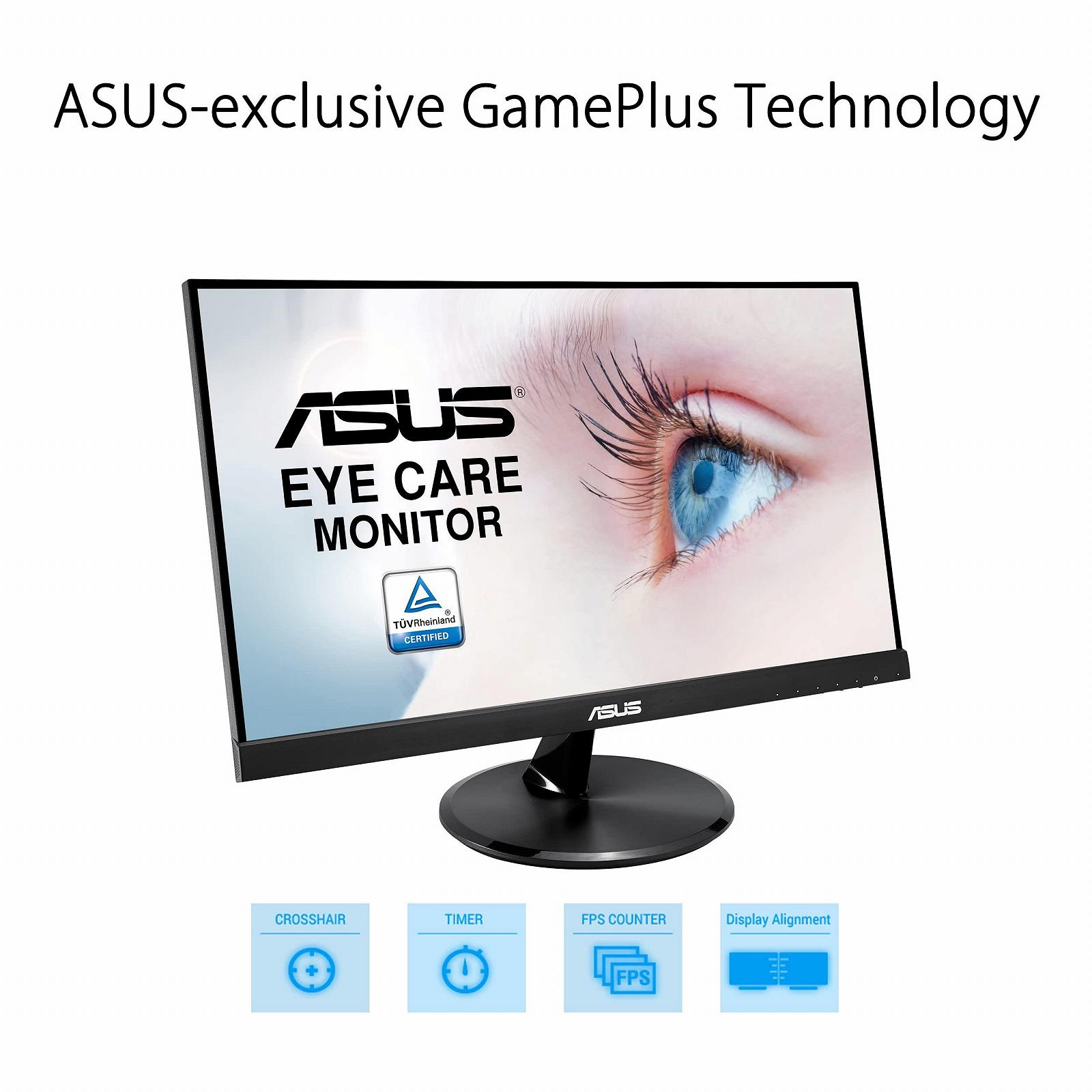 Монитор ASUS Eye Care VP229HE 21.5 дюйма Full HD 75 Гц 5мс GtG Adaptive Sync & FreeSync IPS HDMI D-Sub Безрамочный, фото №5