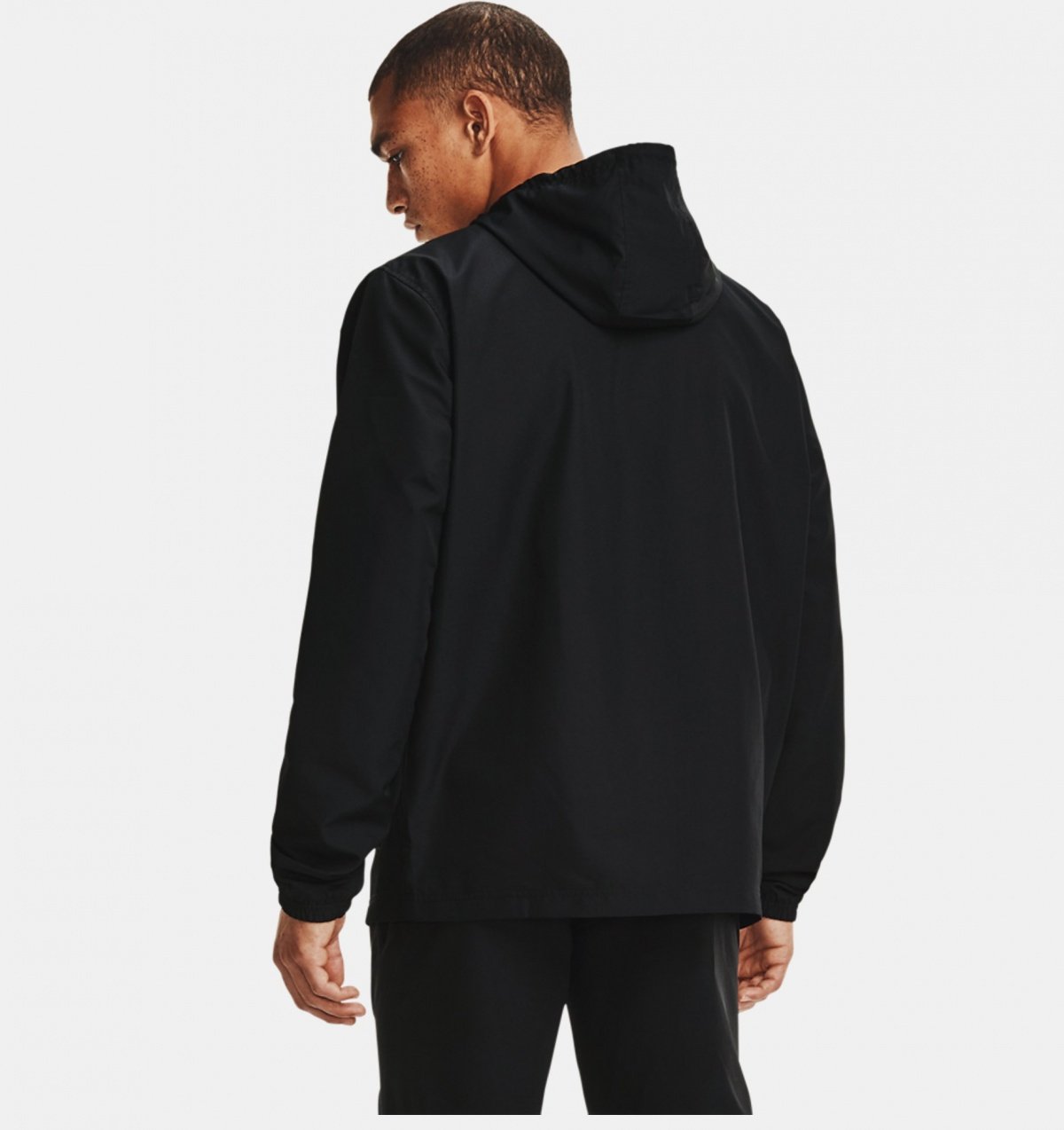 Ветровка Under Armour SPORTSTYLE WINDBREAKER 1361621-001 Черный S, фото №2