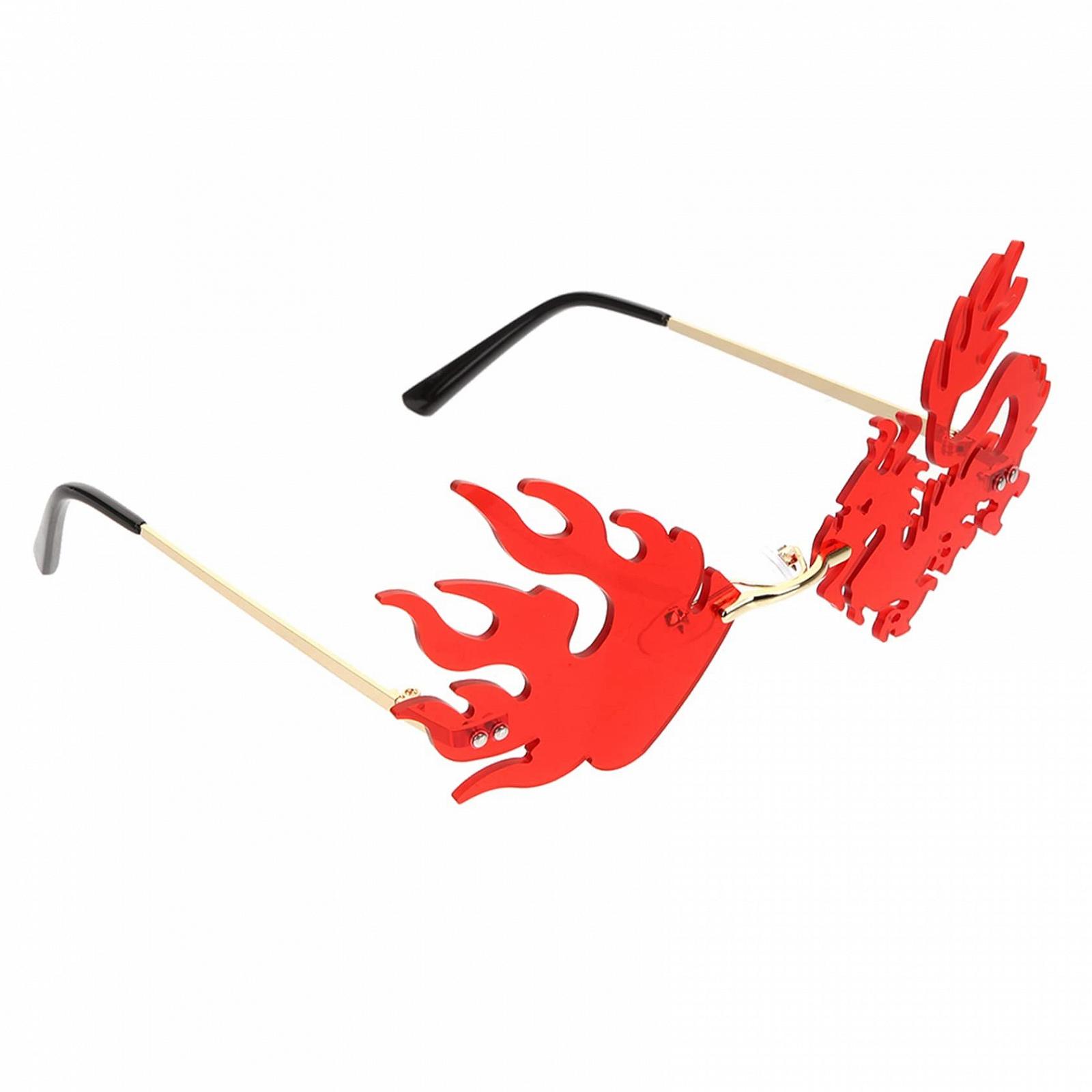 Сонцезахисні окуляри Без рамки PACKOVE 2 шт Червоний, фото №2