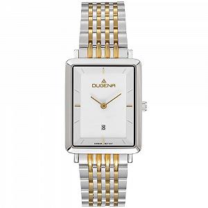 Женские кварцевые часы Dugena Sienna 4461076 Нержавеющая сталь Минеральное стекло Застежка на кнопке 3 Bar - Фото 1