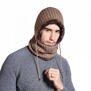 Шапка-балаклава Teburya многофункциональная One Size Хаки HbP050576 - Фото 1