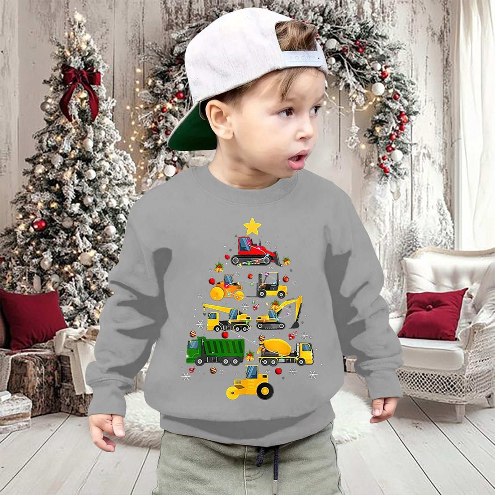 Різдвяна Толстовка для Хлопчиків Різдвяний Джемпер, фото №3