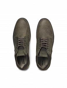Ботинки JACK & JONES Jfwglendale Кожаные На шнуровке synthetic.ua - Фото 1