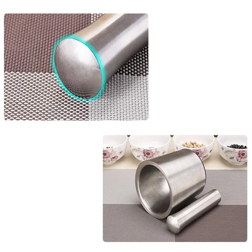 Ступка і товкачик Кухонна 304 Нержавіюча сталь, фото №5