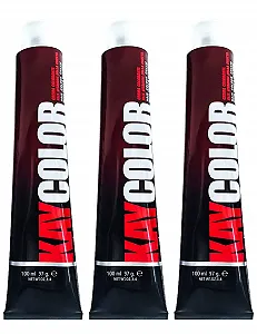 Фарба для волосся Kay Color Темний блонд Інтенсивний 6.0, 100 мл, упаковка з 3 штук - Фото 1