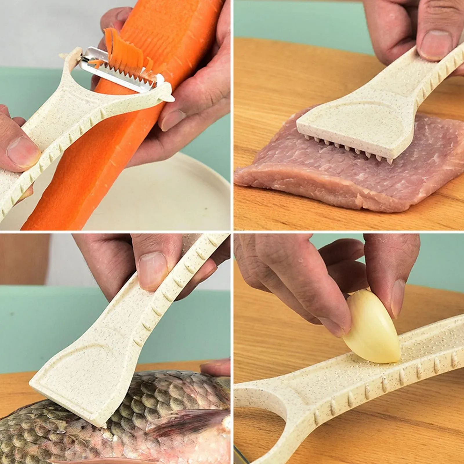 Ручна овочерізка для кухні, для овочів, з нековзною ручкою, фото №4