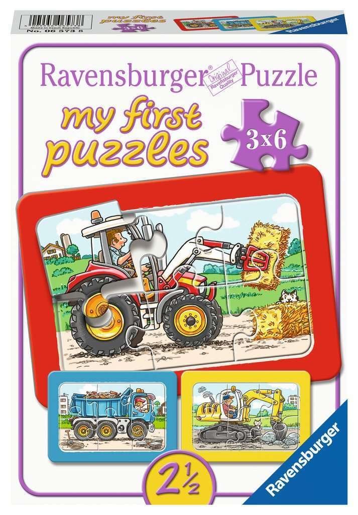 Пазл Ravensburger My First Puzzle 15 элементов коричневый, фото №1