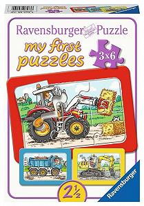 Пазл Ravensburger My First Puzzle 15 элементов коричневый - Фото 1