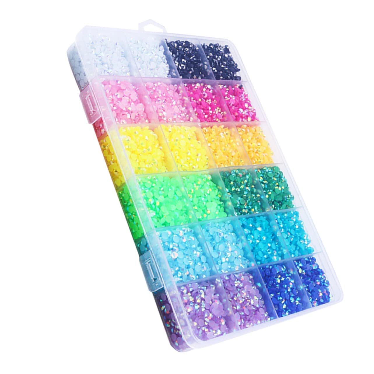 Стрази желеподібні Beavorty Каміння для дизайну нігтів, фото №1