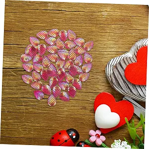 Стразы Капля воды Чешуя рыбы, набор 50 шт. synthetic.ua - Фото 1