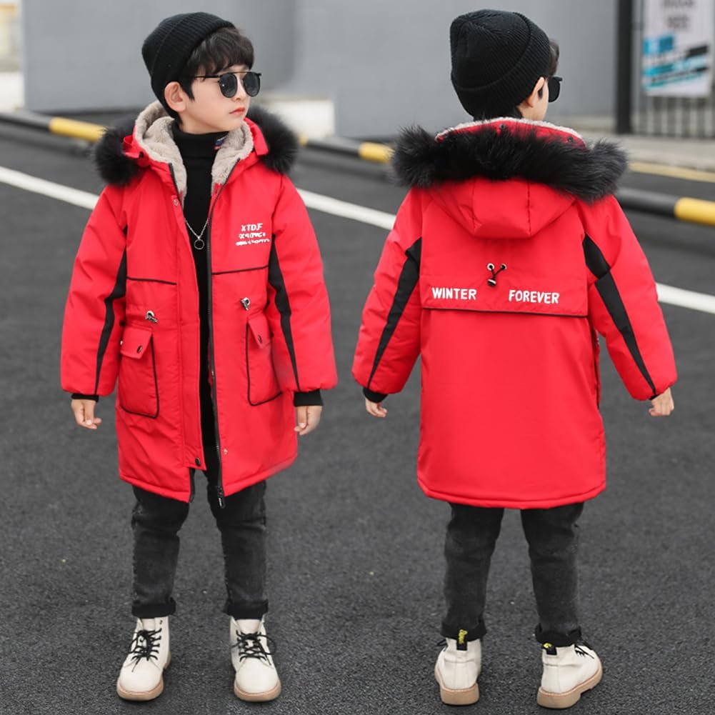 Зимова куртка L SERVER для хлопчиків, тепла вітрозахисна стьобана, фото №7 Зимова куртка L SERVER для хлопчиків, тепла вітрозахисна стьобана, фото №7