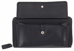 Гаманець Braun Büffel Golf Шкіра 19 см, чорний synthetic.ua - Фото 1