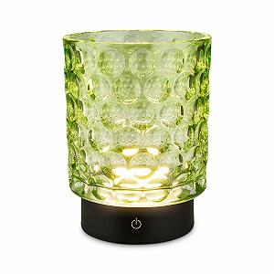 Настольная лампа BRILONER LED Wireless IP44 Стеклянная Сенсорная 15 x 11 см Green - Фото 1