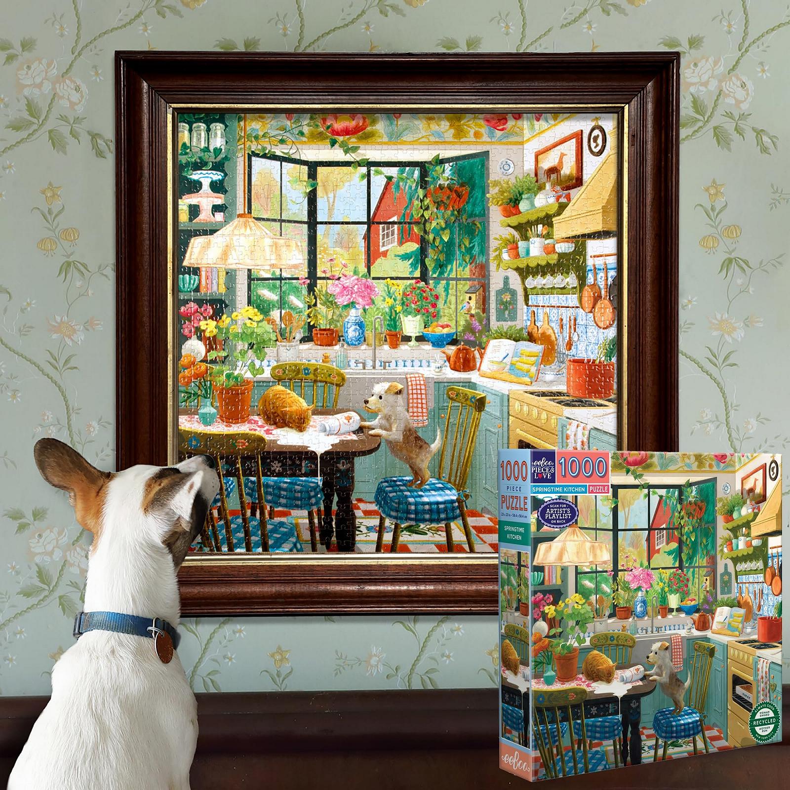 Пазл eeBoo Kitchen in Spring PZT116 1000 элементов, фото №8