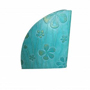Гаманець Шкіряний déqua G2 Unique Квітковий Turquoise synthetic.ua - Фото 1