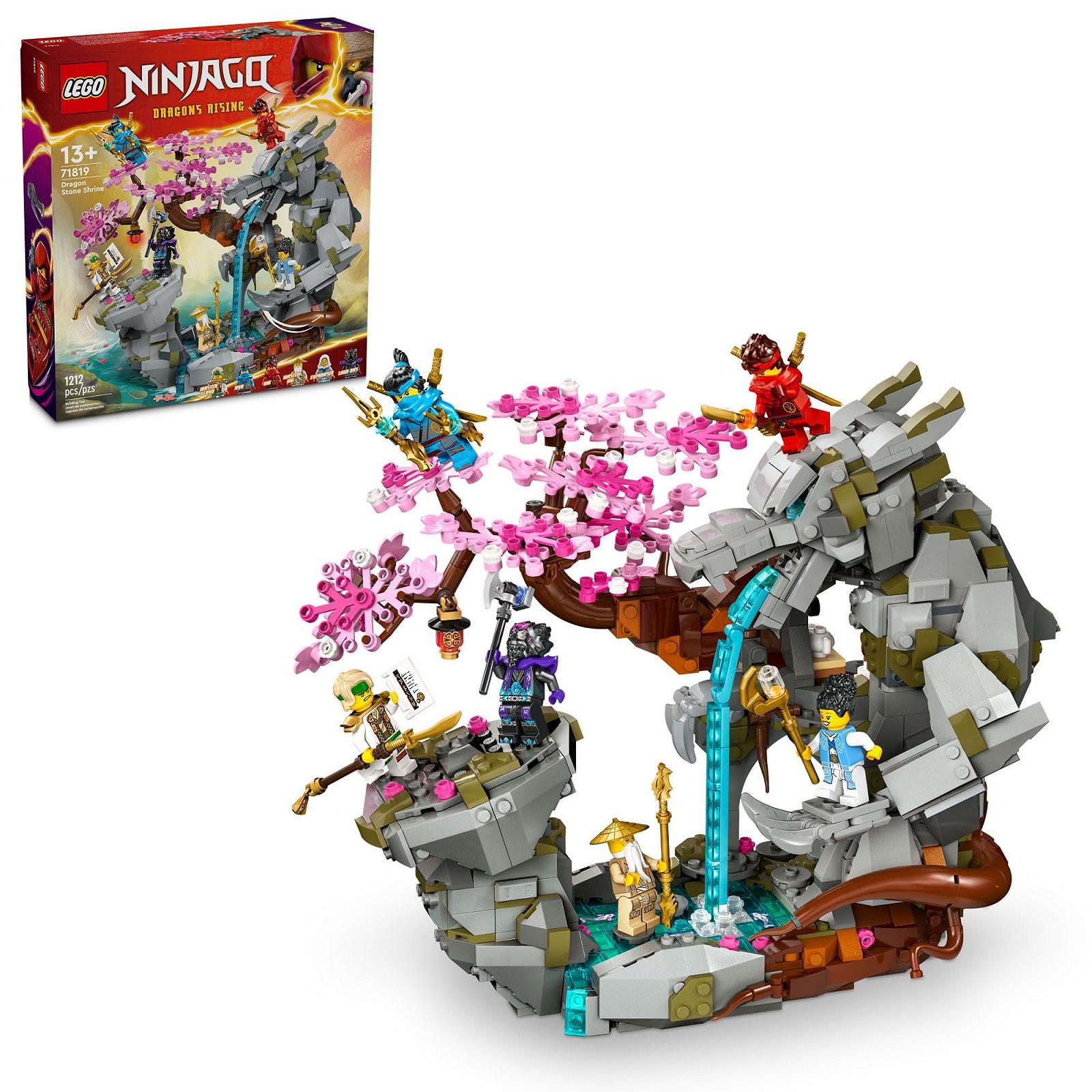 Конструктор LEGO Ninjago 71819 Дракон Кам'яний Храм з 6 фігурками ніндзя, фото №1